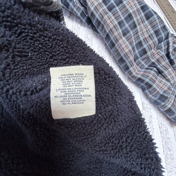 Boston Traders Men XL Flannel Shirt Jacket Button Front Plaid Multicolor Casual - Picture 8 of 9